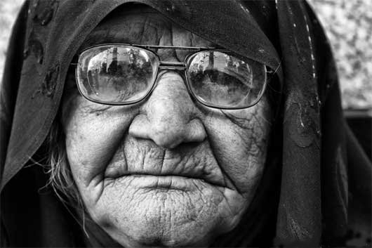 Old age and the fleeting nature of life